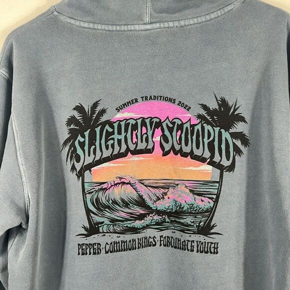 🔥🔥 SLIGHTLY STOOPID Designer Quality Concert Band HOODIE SWEATSHIRT - Men Sz M - Picture 8 of 11